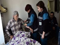 Hastanın evine ‘sağlık’ ziyareti