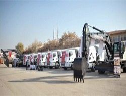 Makineler yola çıktı