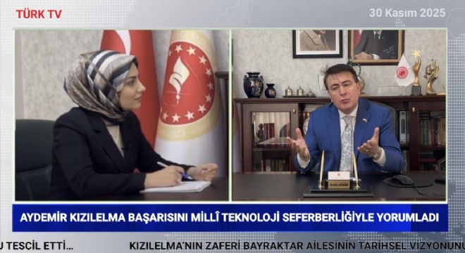İbrahim Aydemir: Kızılelma’nın zaferi, Bayraktar ailesinin millete armağan ettiği büyük bir eser oldu