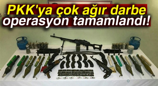PKK ya çok ağır darbe