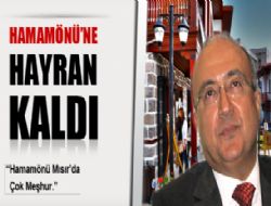 Ankara da Büyükelçinin hayran kaldığı yer